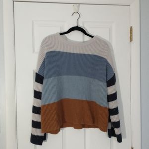 Piper & Scoot colorblock sweater